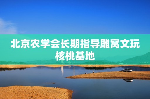 北京农学会长期指导雕窝文玩核桃基地